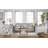 57" Upholstered Loveseat - Classic Shell