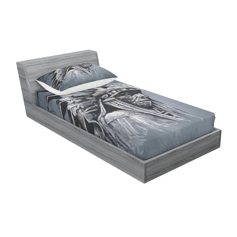 Microfiber Sheet Set, Twin XL Sheet Set with Fitted Sheet
