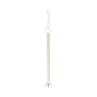 12 "(6) tiges d'extension blanc sucre
