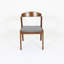Chaise d'appoint en noyer Mayers