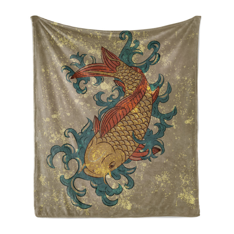 Hand Woven Throw Blanket, 50" x 70"