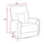 Fauteuil inclinable et pivotant Trease