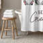 Rideau de douche simple Grindle