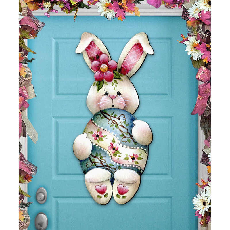 24'' Handmade Wood Shatterproof Hanging Figurine Ornament