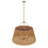 Southhampton 6-E26 Light 29.92 inch Oversize 40W Rattan Pendant Light Farmhouse Woven Dome Wicker Pendant Light