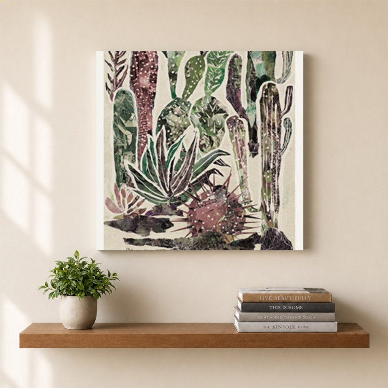 «Desert Garden II» par Gina Ritter - Impression sur toile, 36" H x 36" W, Does Not Apply