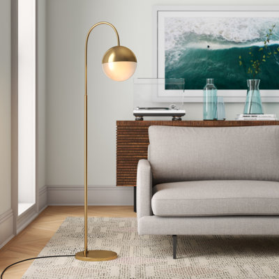 Lampe sur pied en arc 56 po Dashley
