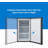 3 Cubic Feet Upright Freezer with Adjustable Temperature Controls