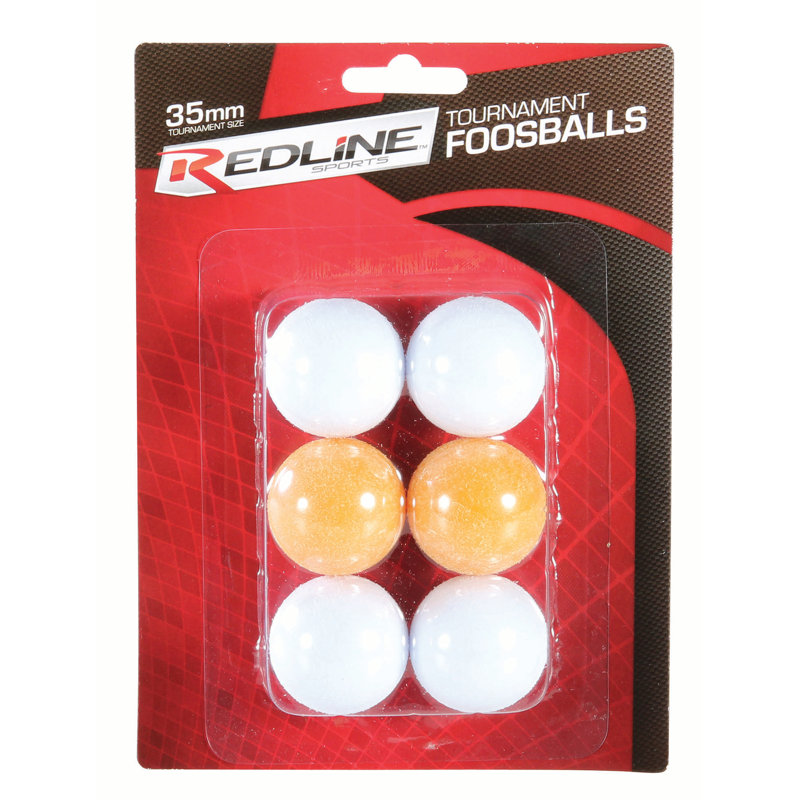 Redline Plastic Foosballs