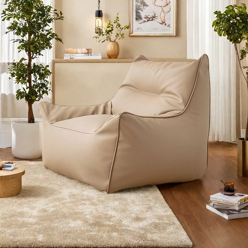Canapé à billes rétro, Beige