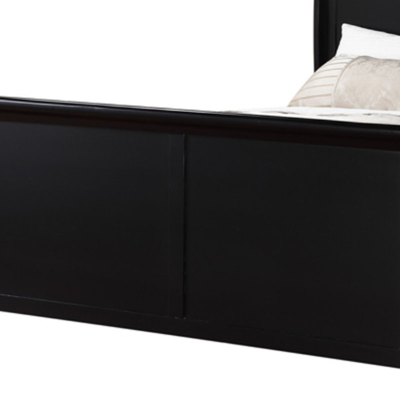 Lit-bateau standard Brémer, Double, Noir