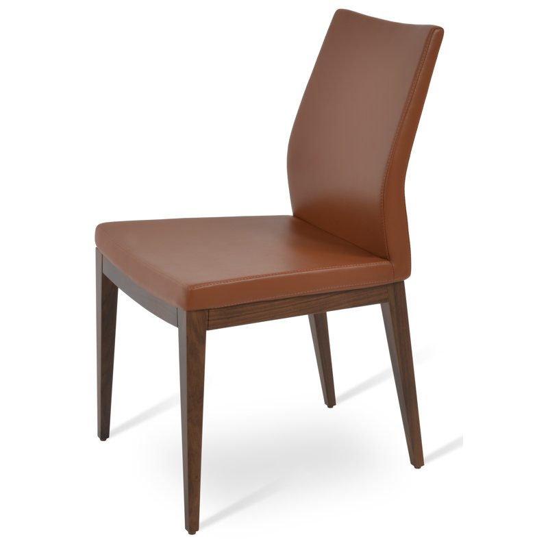 Pasha Wood Dining Chair, Walnut, Hazelnut PPM-S