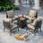 Tapasi Outdoor Patio Conversation Furniture Set-817099637-824972705