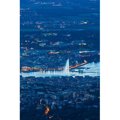 Geneva in Night by Xenotar