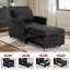 Fauteuil rembourré convertible