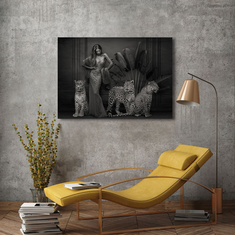 3AP6142 Attitude by Julian Lauren - Wrapped Canvas Art Prints, 70cm H x 100cm W x 4cm D
