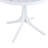 Round Plastic dining Table with sturdy legs