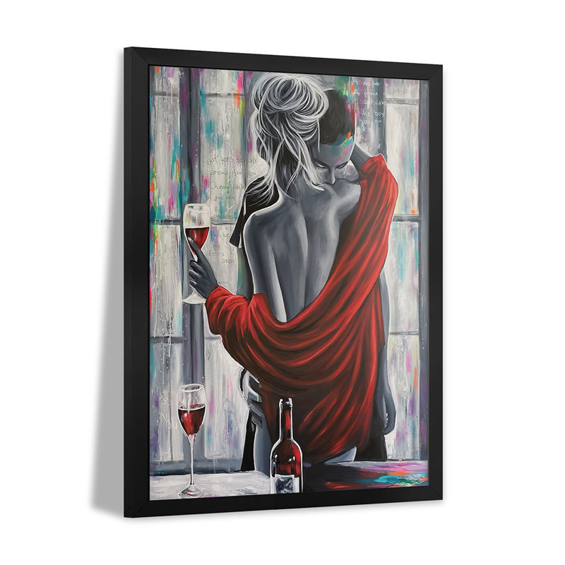 «Red Red Wine», affiche encadrée par Natmir Lura