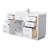 Beckett TK 60'' Bathroom Vanity with Quartz Top