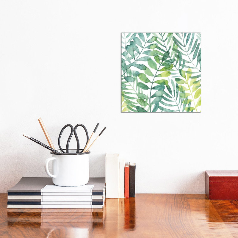 Frond Waltz I by Grace Popp - Wrapped Canvas Gallery-Wrapped Canvas Giclée, 30.48cm H x 30.48cm W