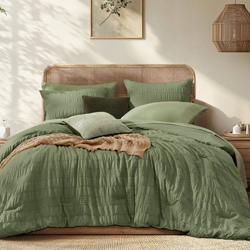 Ensemble d'édredon, lit dans un sac souple toutes saisons, ensembles de literie avec édredon, drap plat, drap-housse, taies décoratives, taies d'oreiller