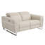 Causeuse en cuir italien avec fauteuil inclinable Global United-779058450
