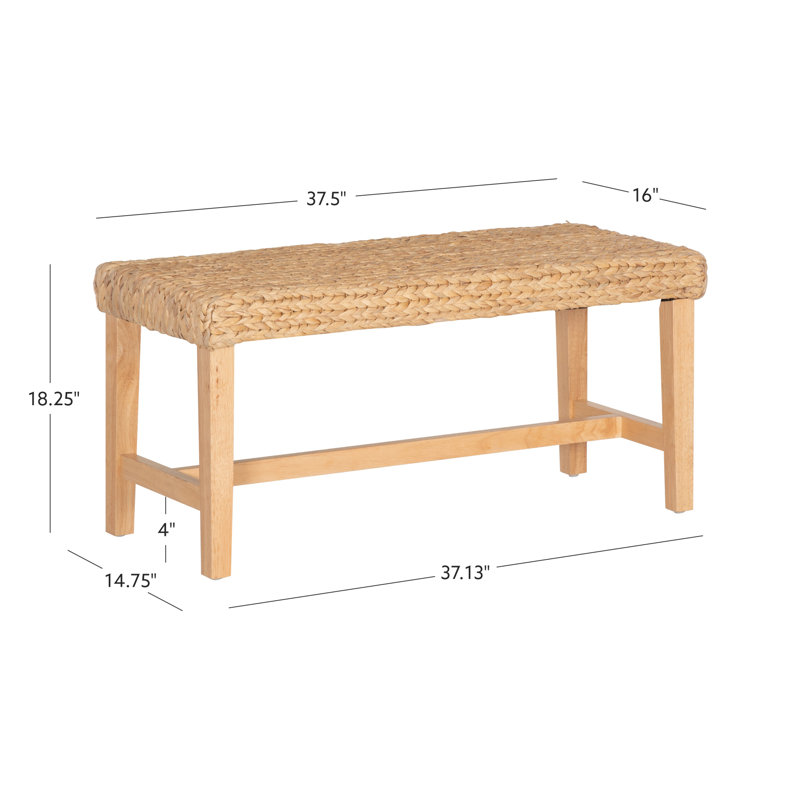 Harlow Hyacinth Entryway Bench