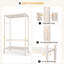 115.57cm Rolling Clothing Rack