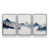 Cadre flottant en chrome poli