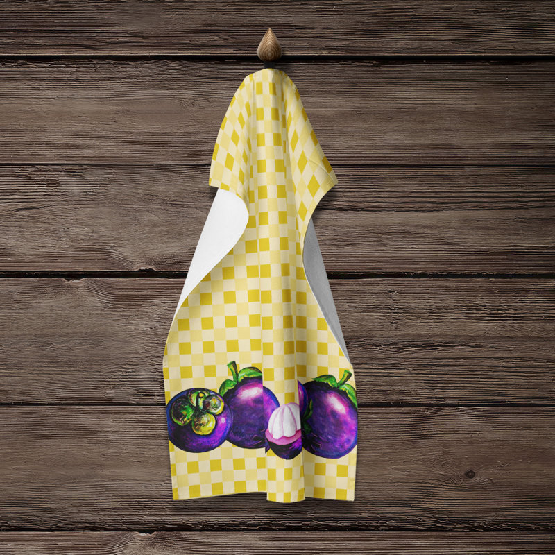 Chiffons mangosteens on basketweave