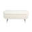 Maren Fully Padded Boucle Storage Bench Wood Stiletto Legs