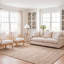 Tapis gris / naturel Alda-2043356265
