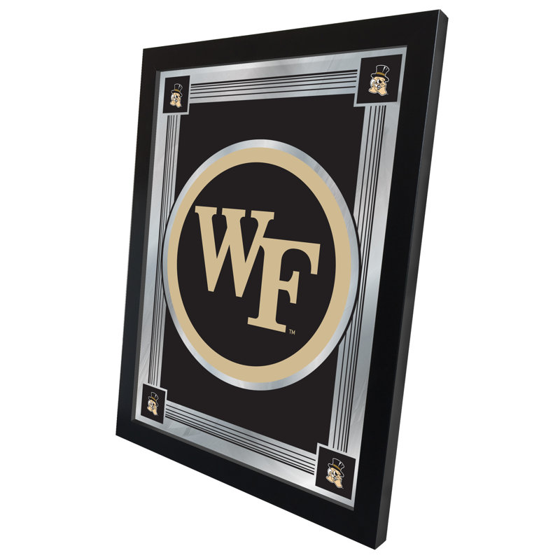 NCAA Logo Mirror, impression encadrée, Wake Forest