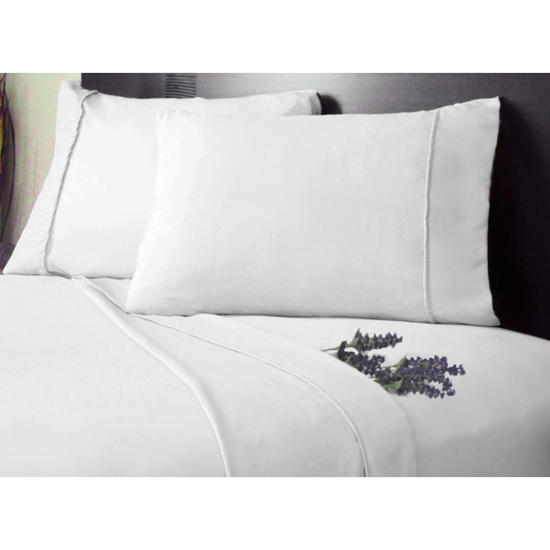 Lavender 100% Cotton Sheet Set, Queen