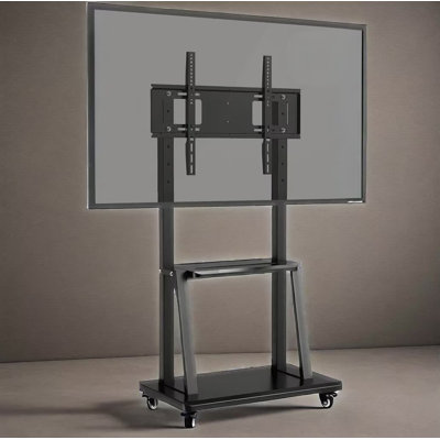 JYXCN Mobile TV Stand Mobile TV Cart for Living Room & Office for 32-70" Screens up to 176 Lbs