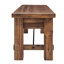 Solid Wood Bench