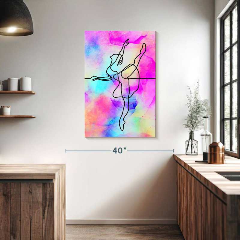 Enn Ballerina linéaire, H 39 po x l 26 po
