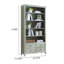 Open Multi-Tier Storage Cabinet Bookcase
