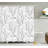  Winter Tree Leaf Nature Theme Leafless Delicate Branches Pattern Japanese Style Single Shower Curtain-21845278