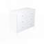 Commode blanche à 4 tiroirs pour enfants