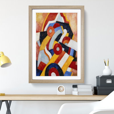 Abstraction Vol.1 by Marsden Hartley - Framed Print