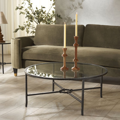 Eicher Markley Forged Metal Round Coffee Table