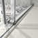 6076 Frameless One Fixed And One Shifted Shower Door, 70MM 304 Stainless Steel Large Pulleys With Adjustable Soft Closing Function,With Nano Easy Cleaning And Stick Explosion-Proof Menbrance