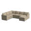 Canapé modulaire rembourré 3 pièces Cecelia-216534204-208415781