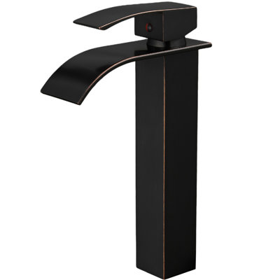 Single-handle Bathroom Faucet with Drain Assembly