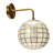 Winebarger Capiz and Metal Wall Sconce