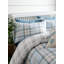 Kelso Check Reversible Duvet Cover Set-114324206-119568607