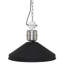Zappa 1 - Light Black Bowl Pendant