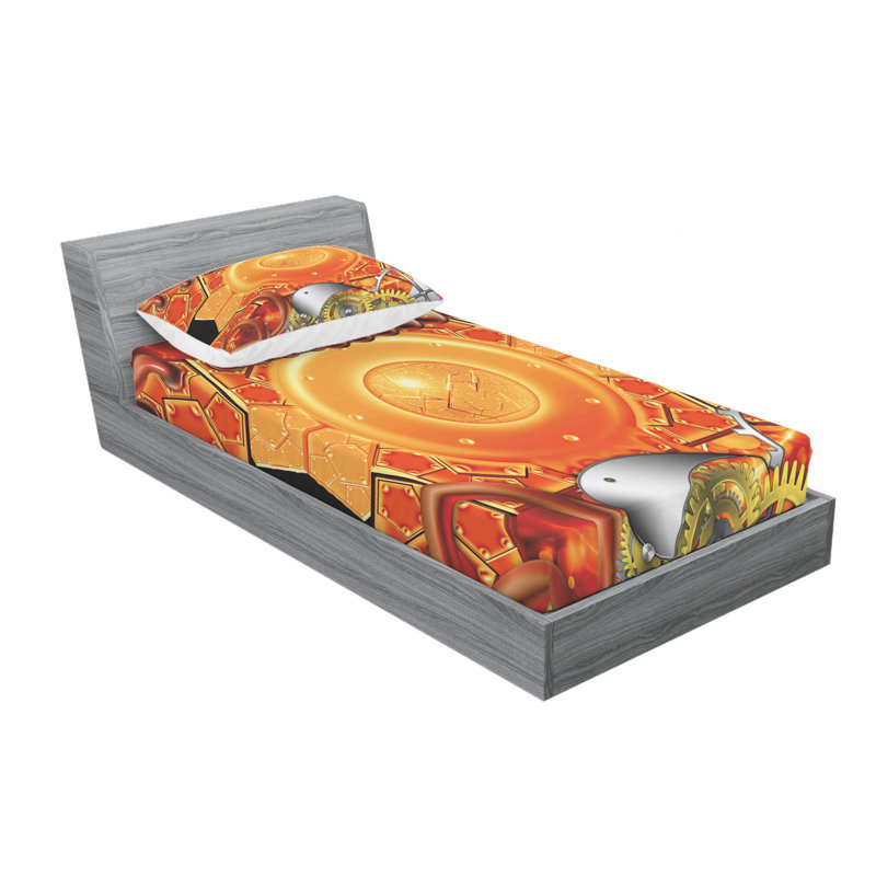 Microfiber Sheet Set, Twin XL Sheet Set with Fitted Sheet