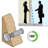 1/2 in. Bore 180-Degree Solid Brass, Bright Brass Finish, Door Viewer (Single Pack)
